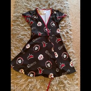 Disney parks wrap dress villains
